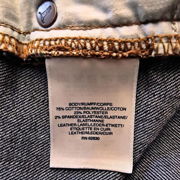 Lands End Jeans Women’s 20W Blue Capri Stretch Denim 38x24 - Picture 5 of 5